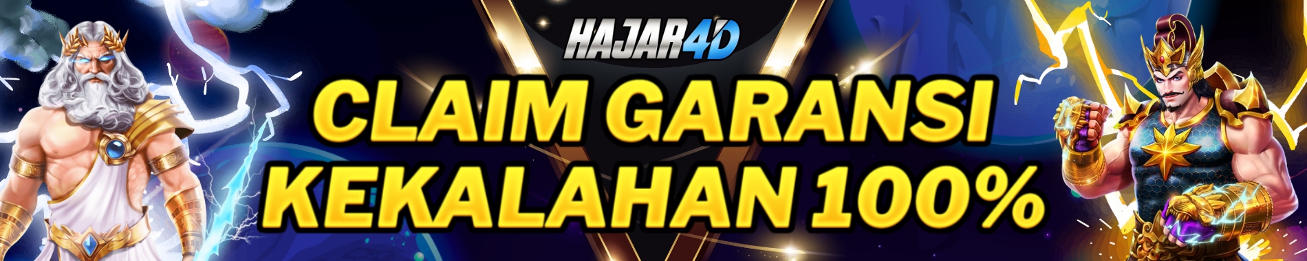 BONUS GARANSI KEKALAHAN 100% HAJAR4D